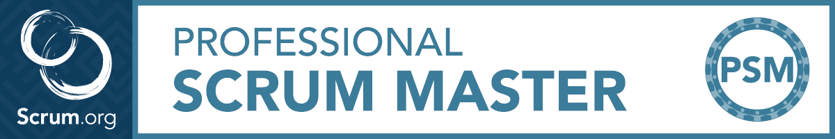 Professional Scrum Master banner