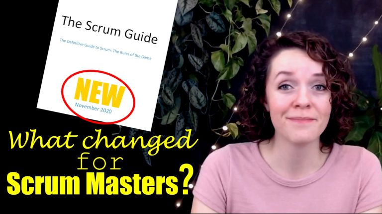New Scrum Guide 2020 What Changed for Scrum Masters