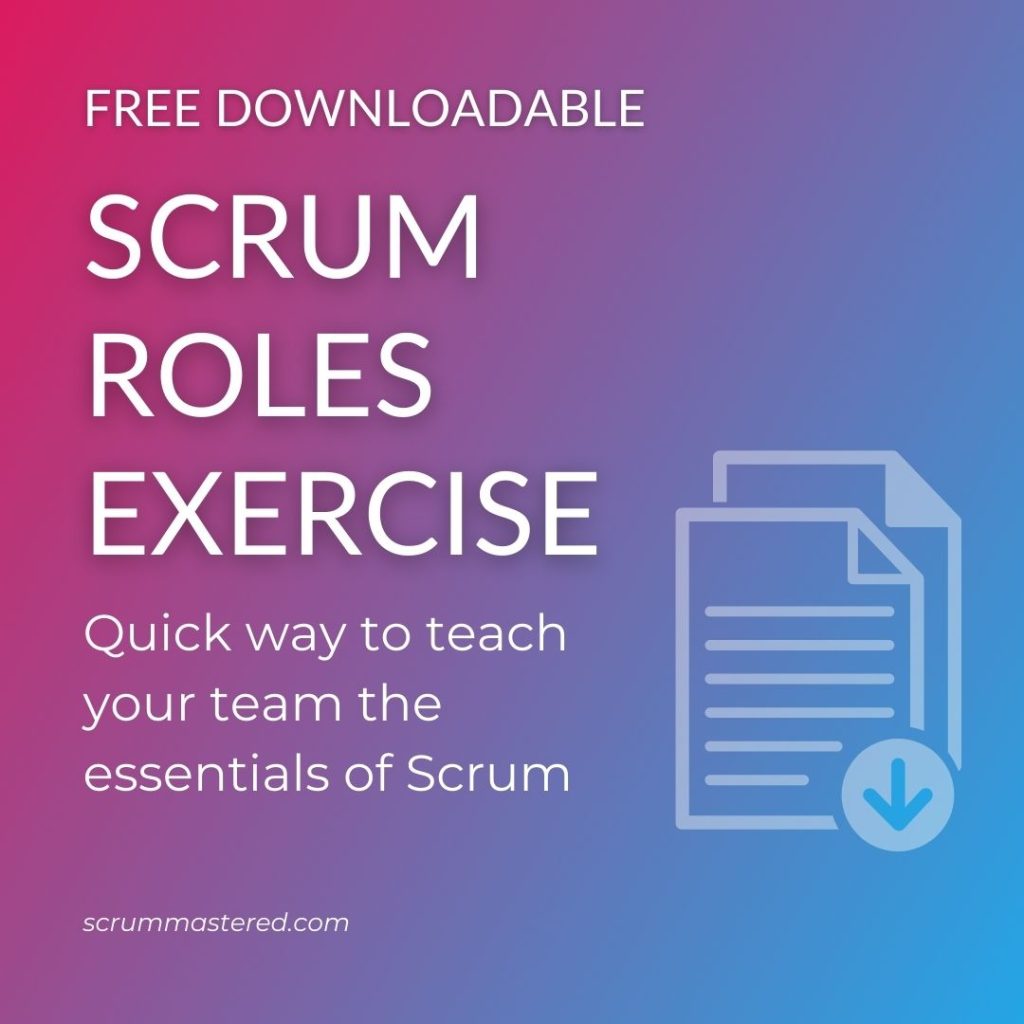 Scrum Roles Exercise Title