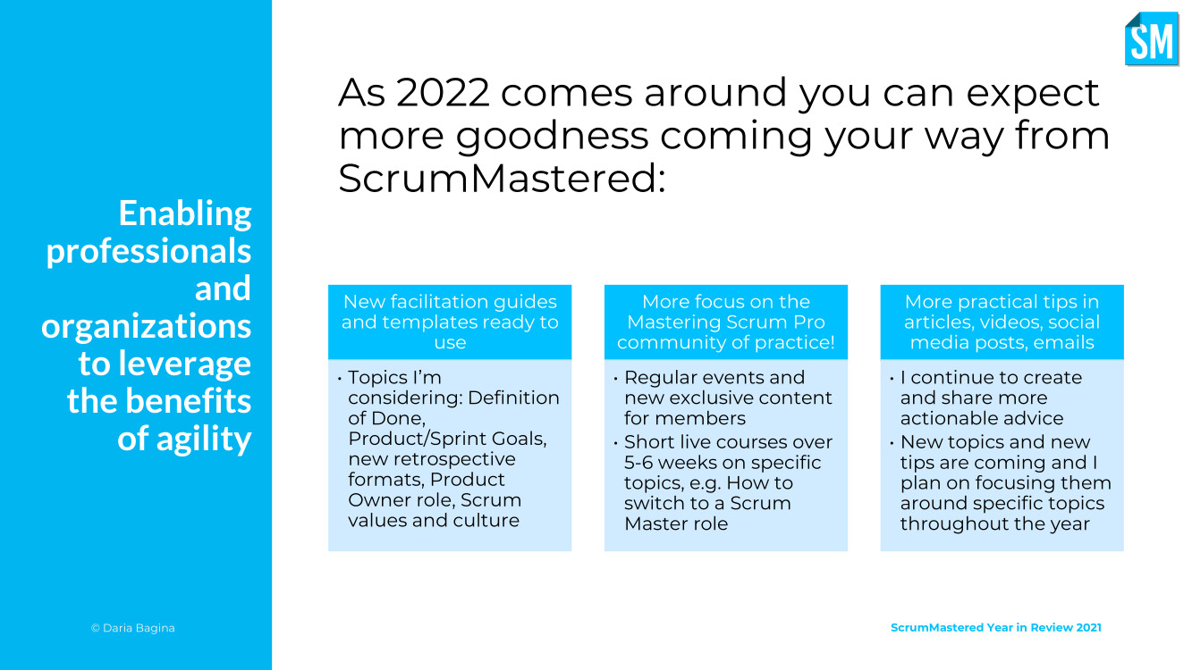 ScrumMastered 2021 Year Review page14 - ScrumMastered 2023