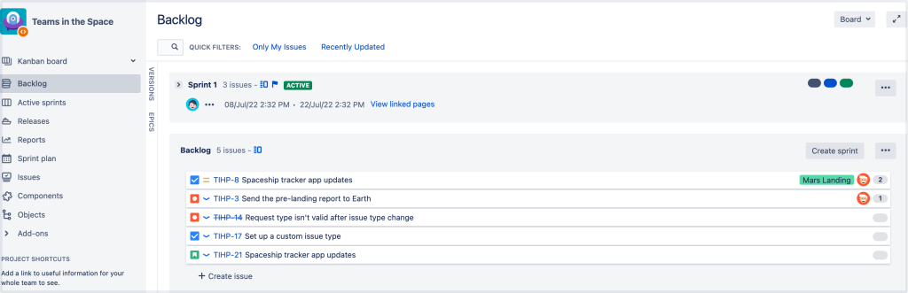 Jira agile reports online agile team backlog - Temp ScrumMastered 2024