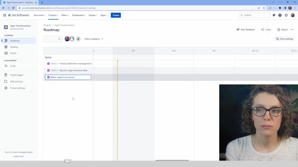 3 Creating Epics in Jira in Timeline Roadmap Window - ScrumMastered 2024