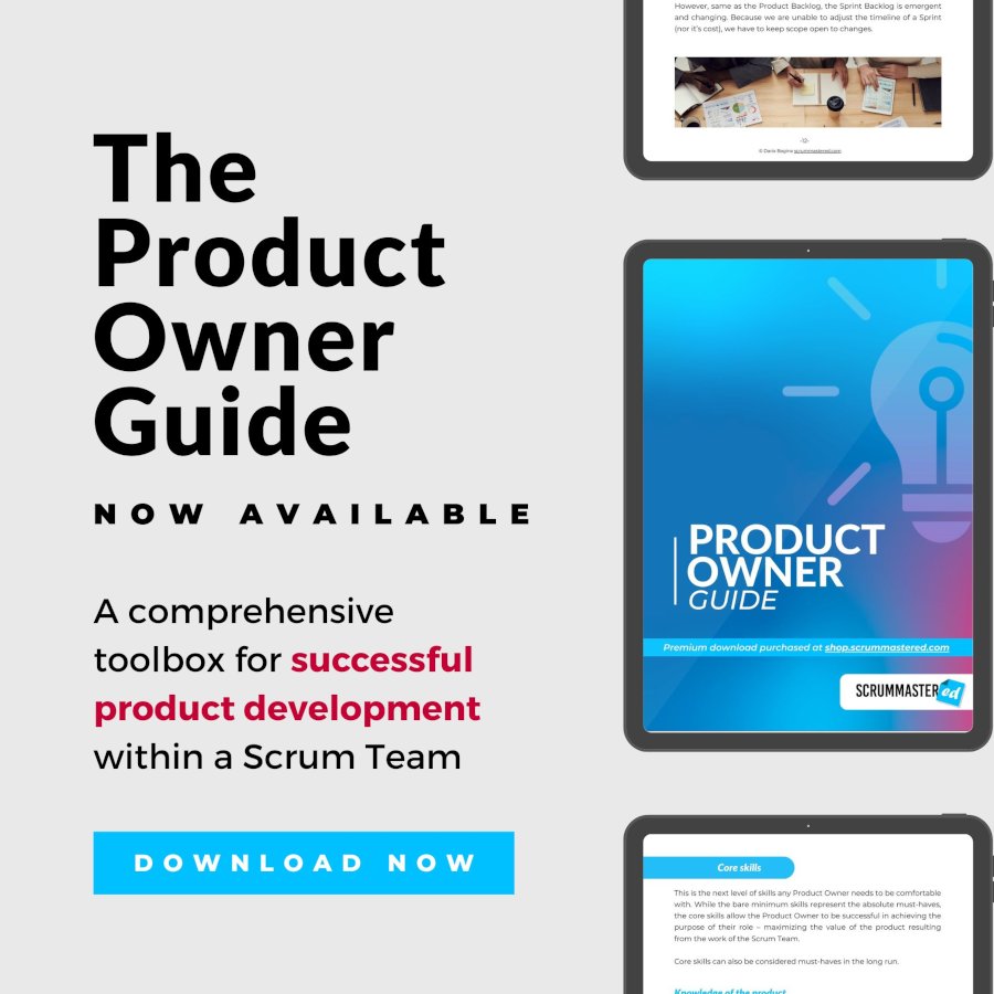 Product Owner Guide Title Image - ScrumMastered 2024