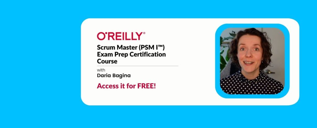 BANNER LI OREILLY - ScrumMastered 2024